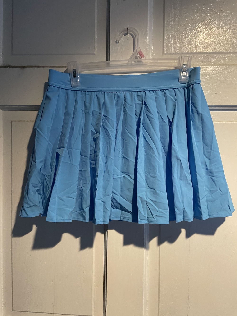 Pleated Light Blue Women’s Skirt
